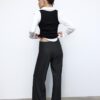 Weit geschnittene elegante Hose