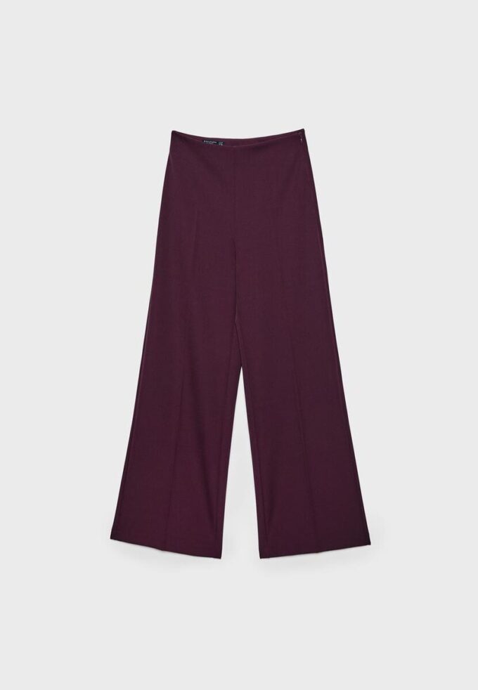 Weit geschnittene elegante Hose