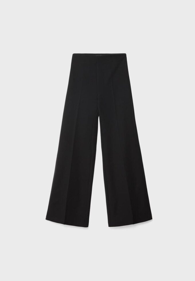 Weit geschnittene elegante Hose