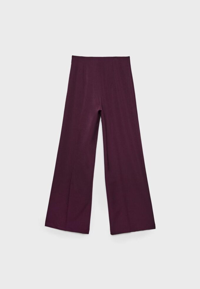 Weit geschnittene elegante Hose