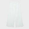 Wide Leg-Hose im Leinen-Look