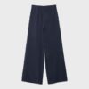 Wide Leg Hosen mit Schnallendetail Wide Leg Hosen mit Schnallendetail