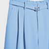 Wide Leg Hosen mit Schnallendetail Wide Leg Hosen mit Schnallendetail