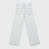 Wide Leg-Schnitt, lockere Jeans mit Nieten